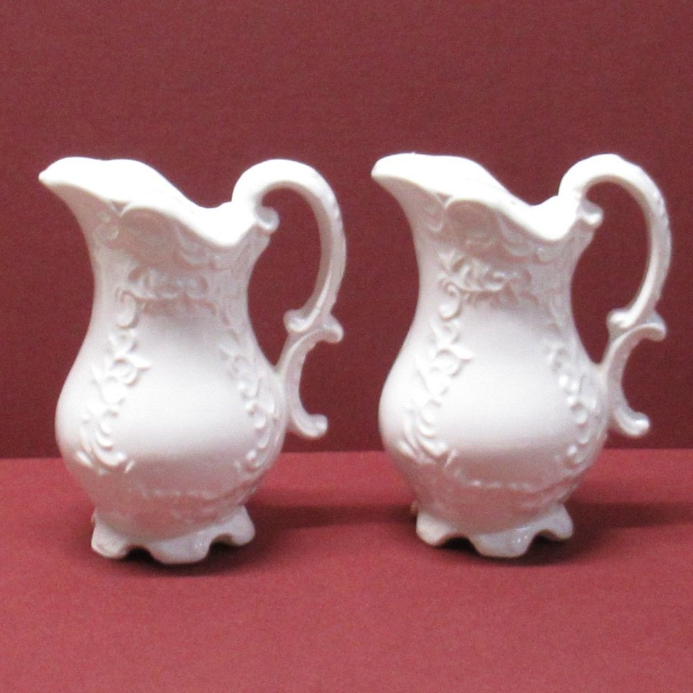 Scrolled Provincial Pitcher Salt & Pepper Shakers